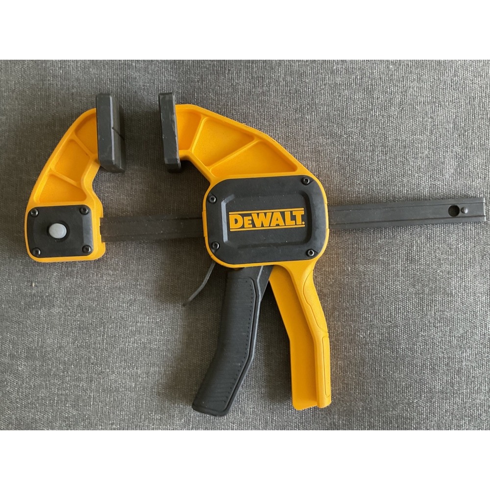 DEWALT Trigger Clamp One Handed Bar Clamp Woodworking Tool